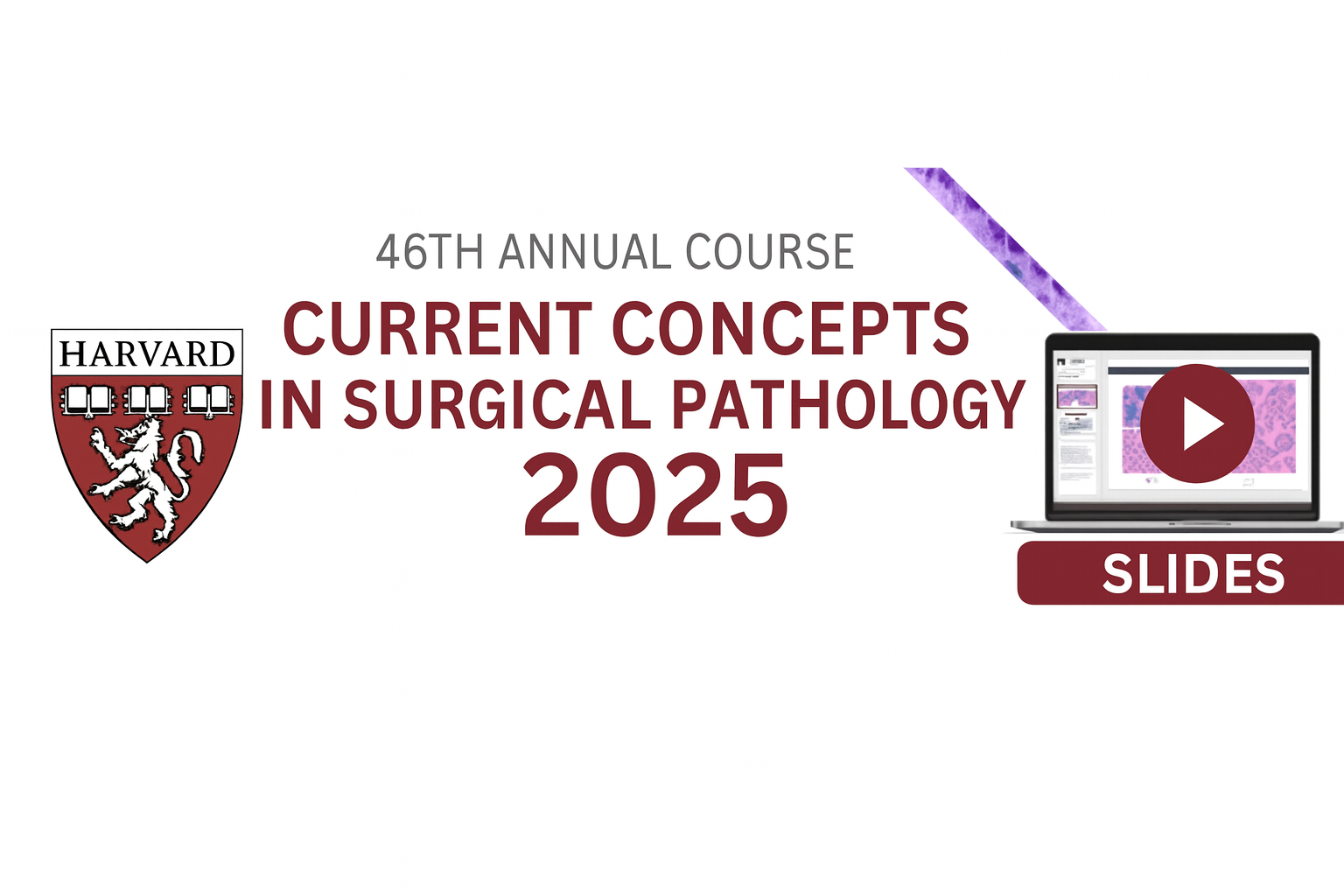 Harvard 46th Annual Current Concepts in Surgical Pathology 2025 cover