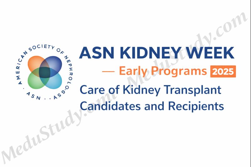 ASN Kidney Week Early Programs 2025 – Care of Kidney Transplant Candidates and Recipients cover