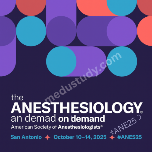 ANESTHESIOLOGY 2025 Annual Meeting OnDemand cover