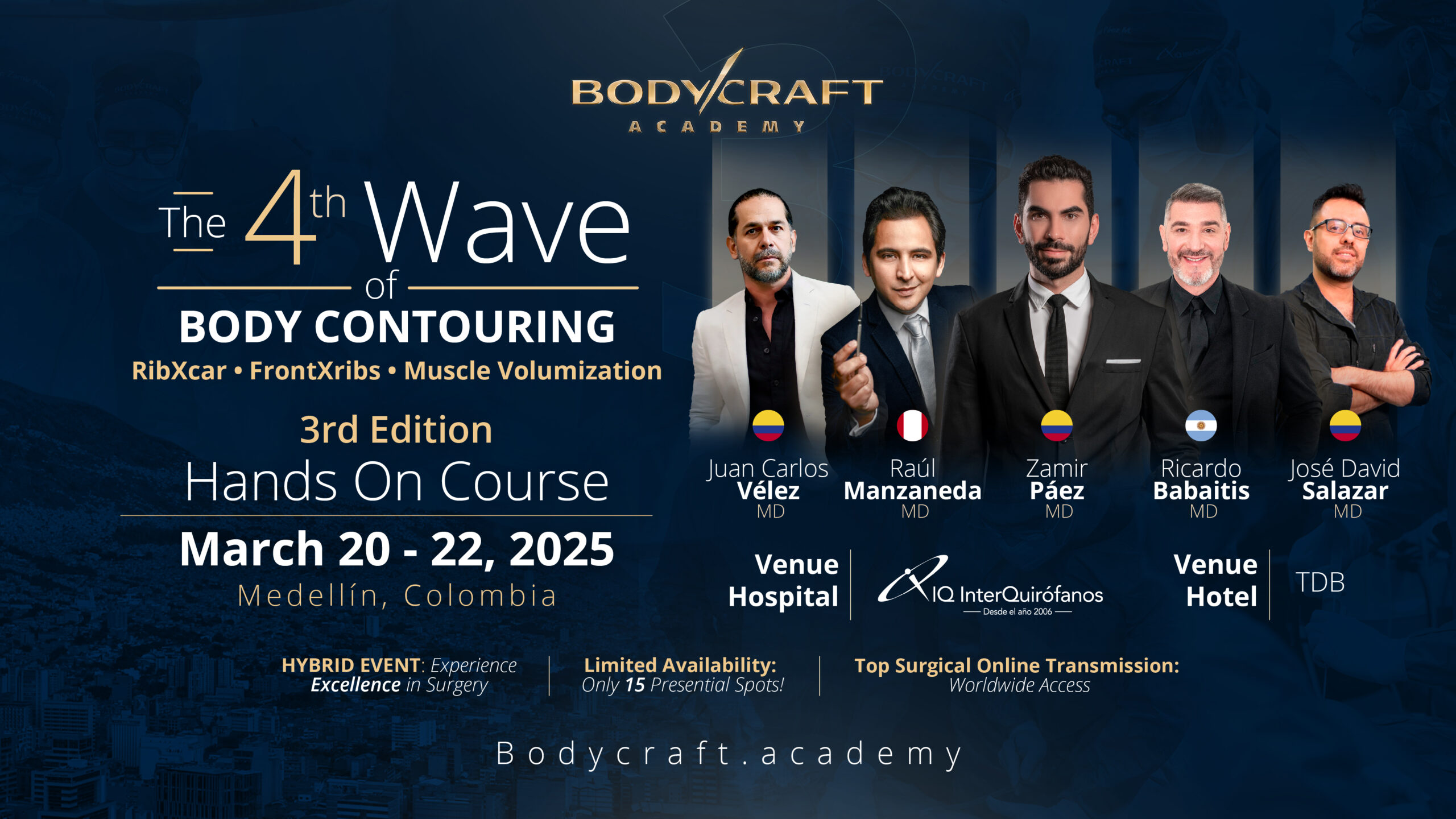 Body Craft Academy The 4th Wave of Body Countouring Third Edition 2025 (Spanish Language) cover