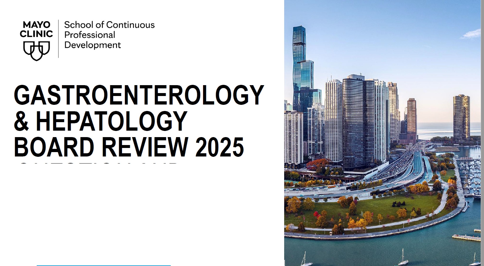 Mayo Clinic Gastroenterology & Hepatology Board Review 2025 – (Videos + Slides + Quiz) cover