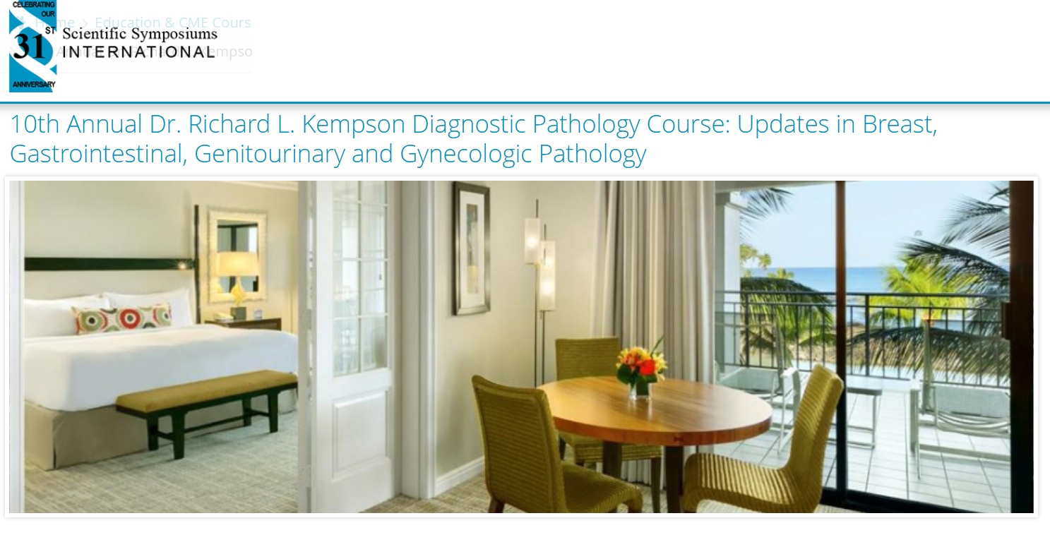 10th Annual Dr. Richard L. Kempson Diagnostic Pathology Course: Updates in Breast, Gastrointestinal, Genitourinary and Gynecologic Pathology 2025 cover