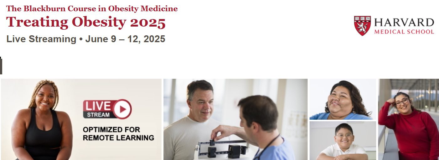 Harvard The Blackburn Course in Obesity Medicine Treating Obesity 2025 cover