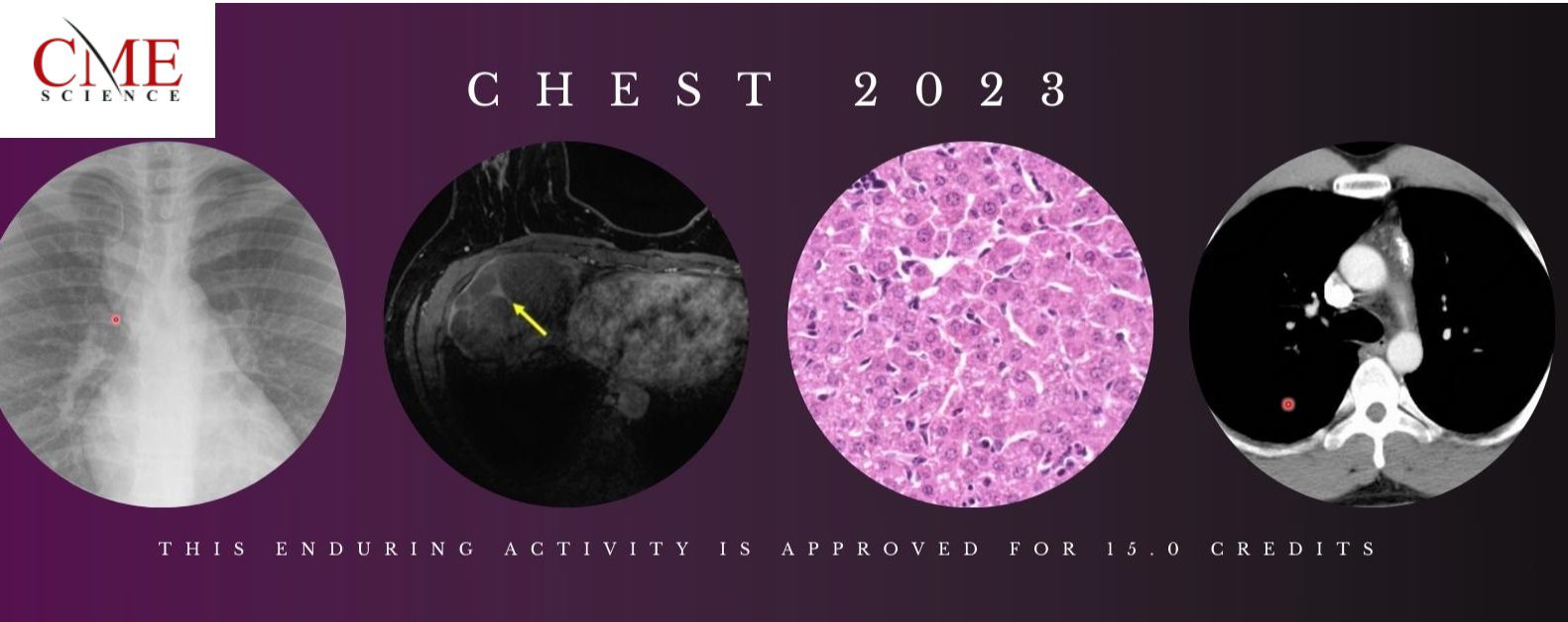 Chest Imaging 2023 CME science course cover