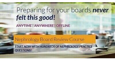 Nephrology Board Review Course 2018 (ThePassMachine) (Videos + PDFs)