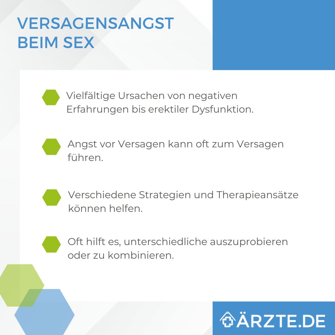 Zusammenfassung Versagensangst beim Sex
