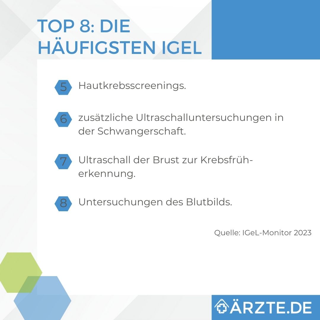 IGeL Leistungen Top 8