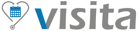 Logo des Online-Terminbuchungstools visita von arzttermine.de