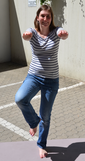 Übungen Fernseher Gleichgewicht