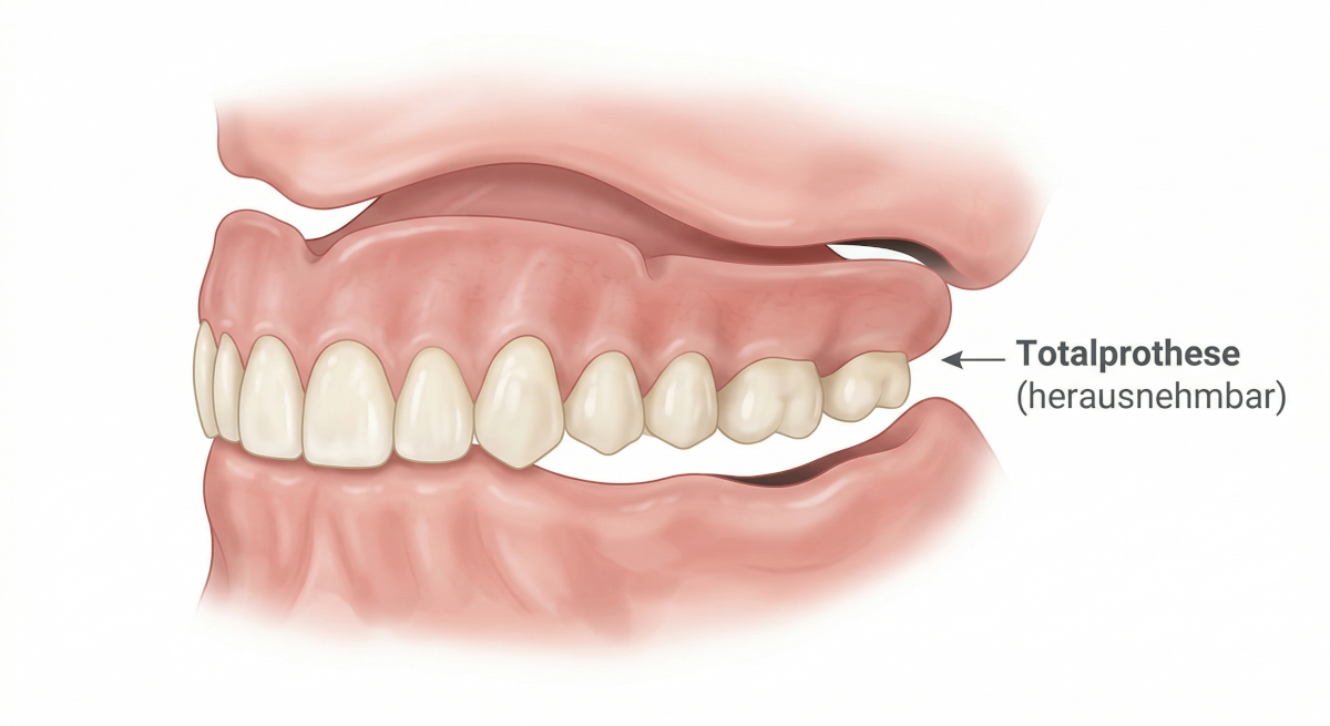 Totalprothese Zahnersatz