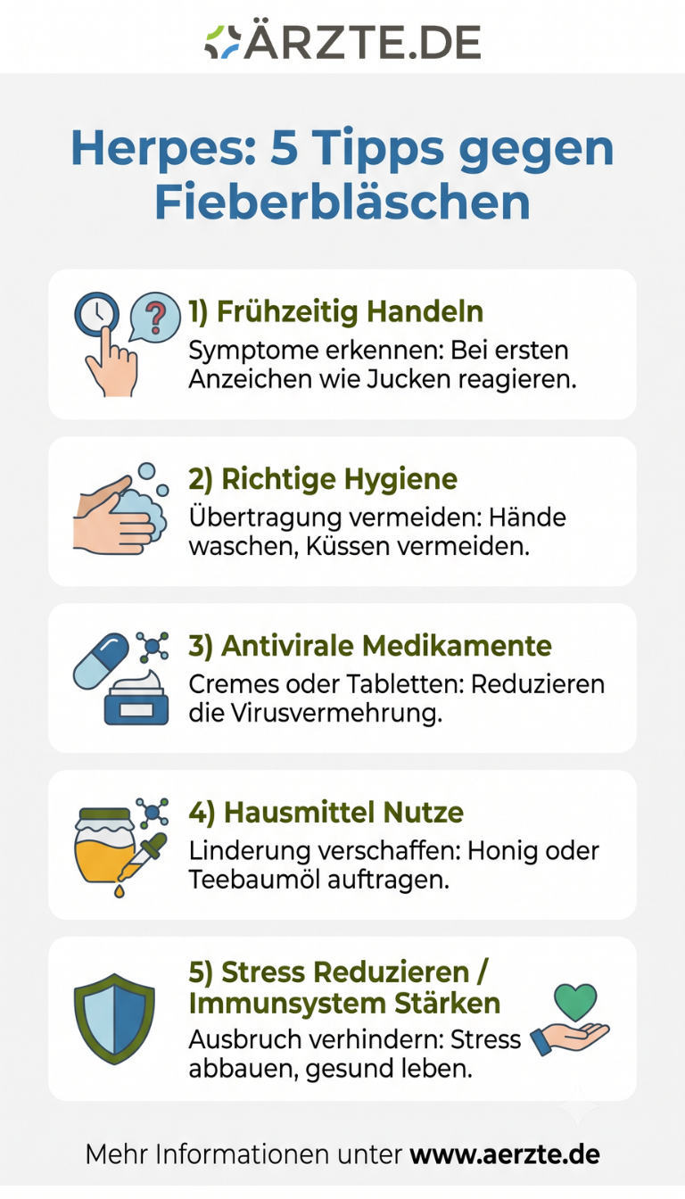 Infografik Herpes