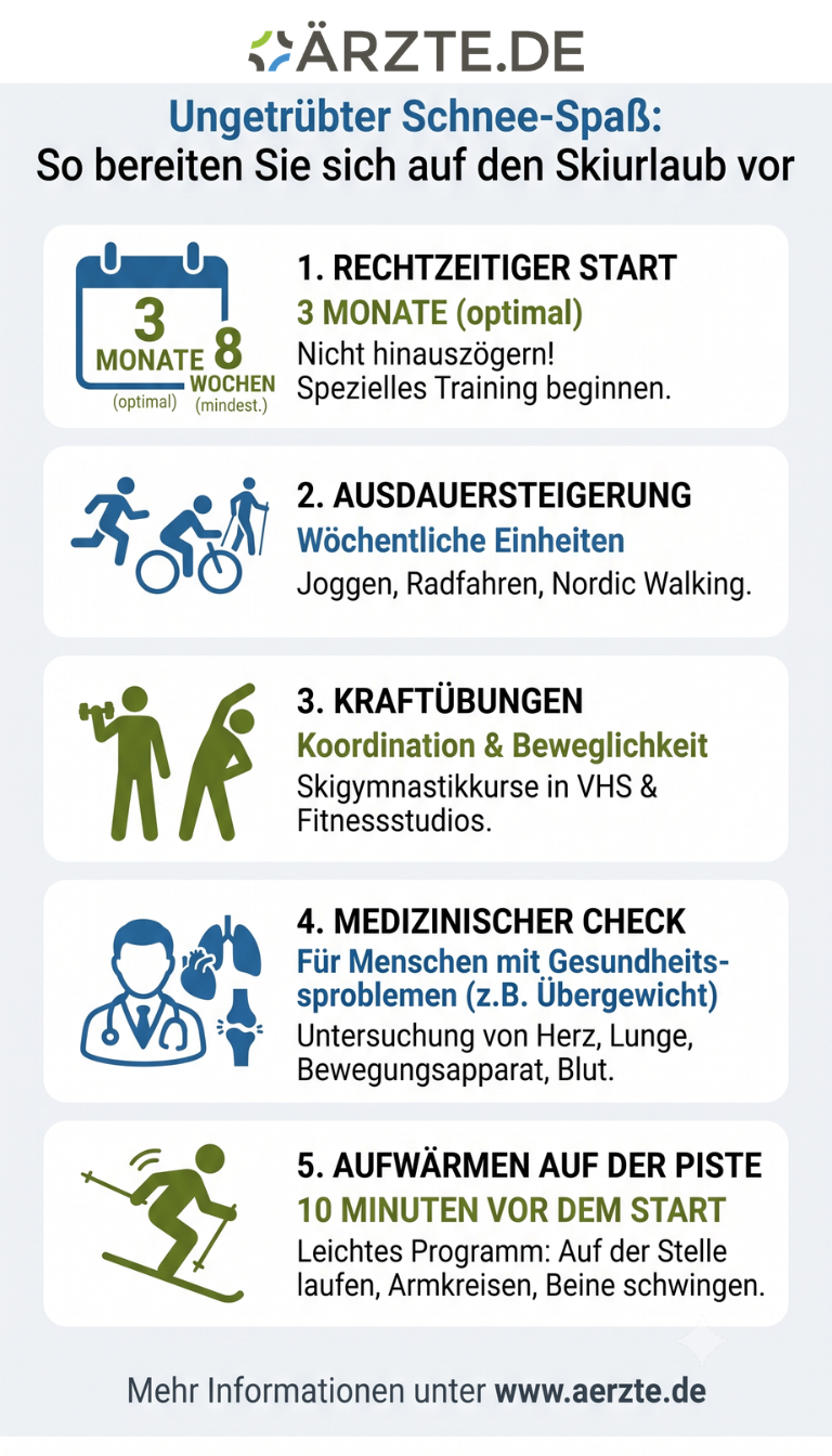 Infografik Skiurlaub