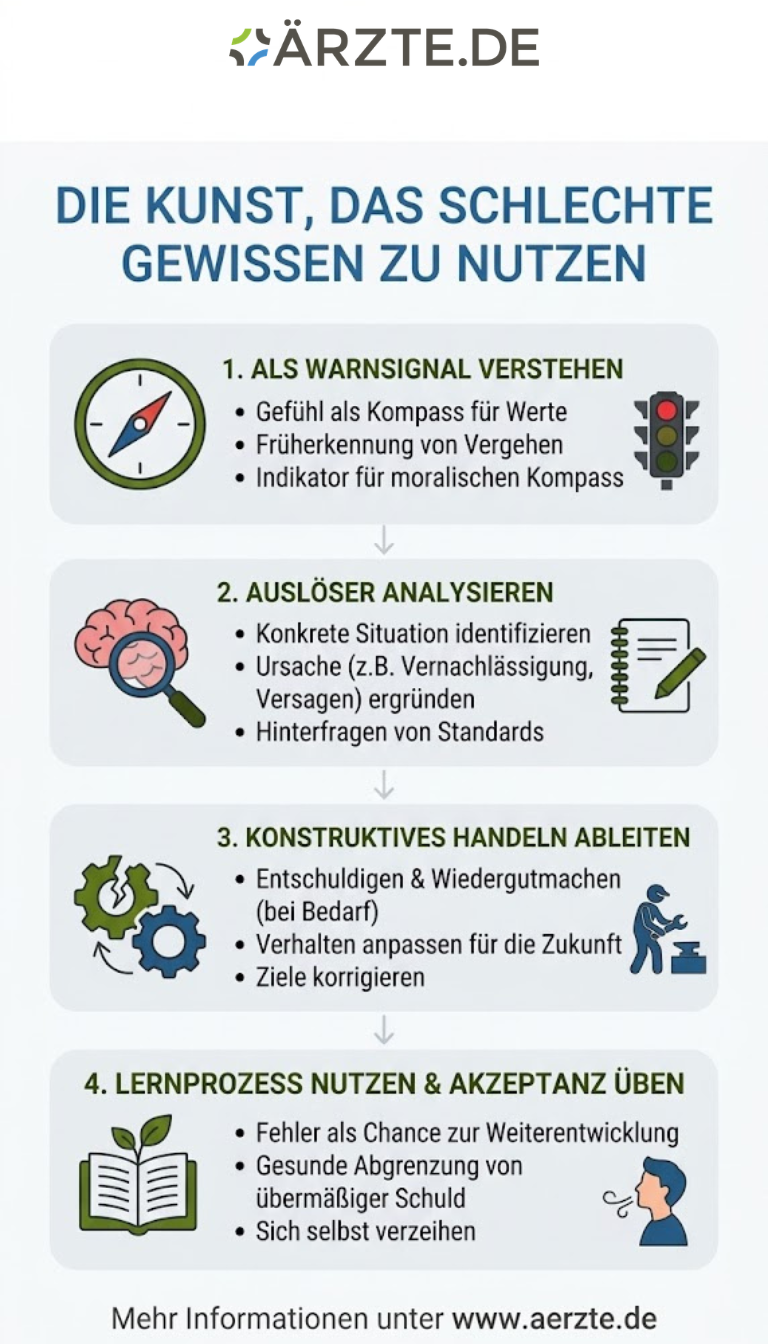 Infografik zum Thema Schlechtes Gewissen