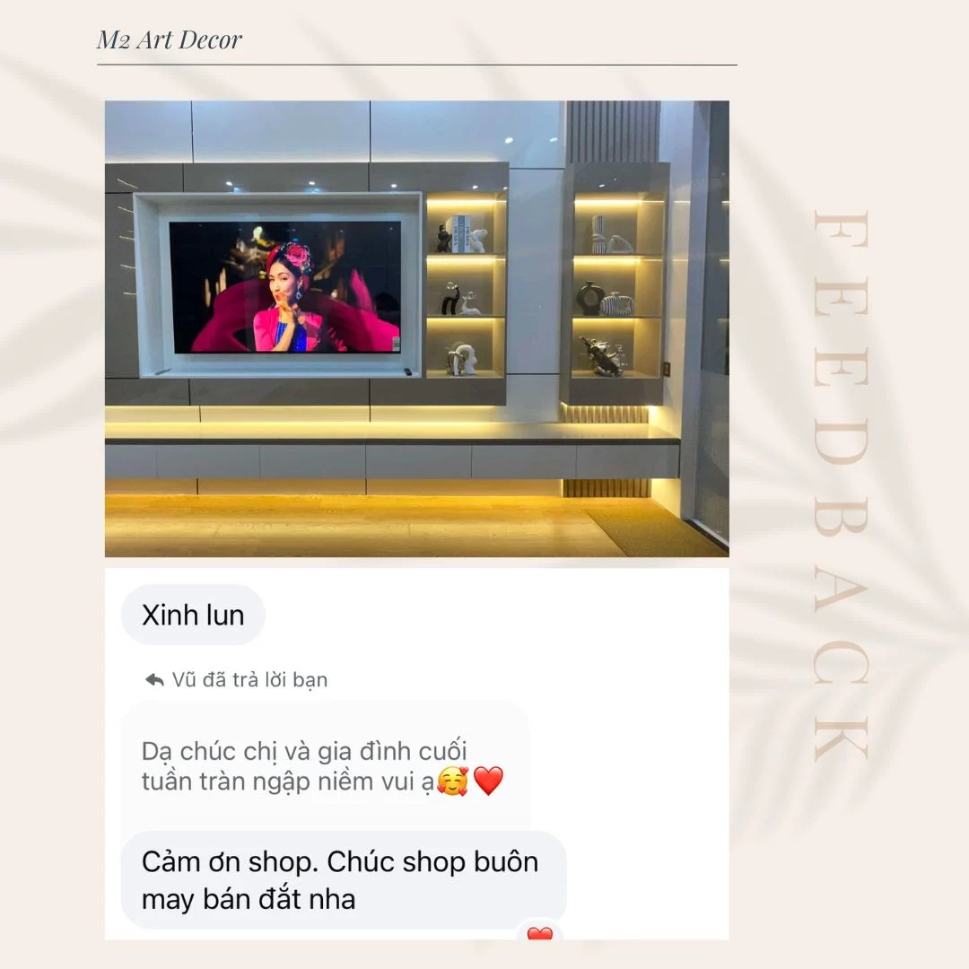 Đánh giá khách hàng M2 Art Decor - Ảnh 12