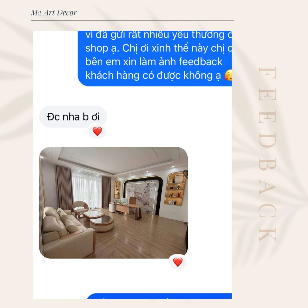 Đánh giá khách hàng M2 Art Decor - Ảnh 8
