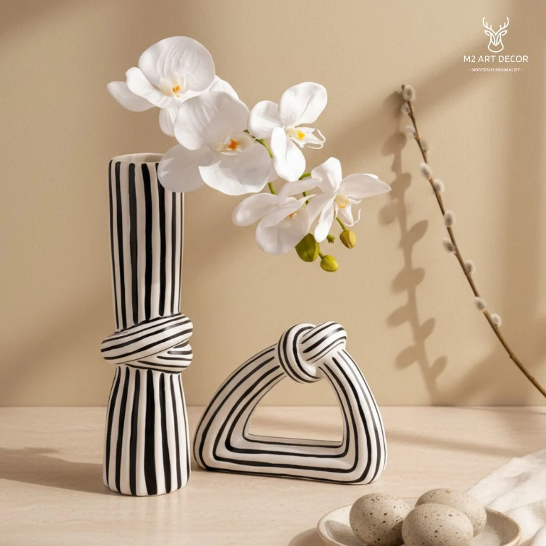 Hình ảnh chính của sản phẩm Bộ nút thắt gắn kết kèm hoa - M2 Art Decor