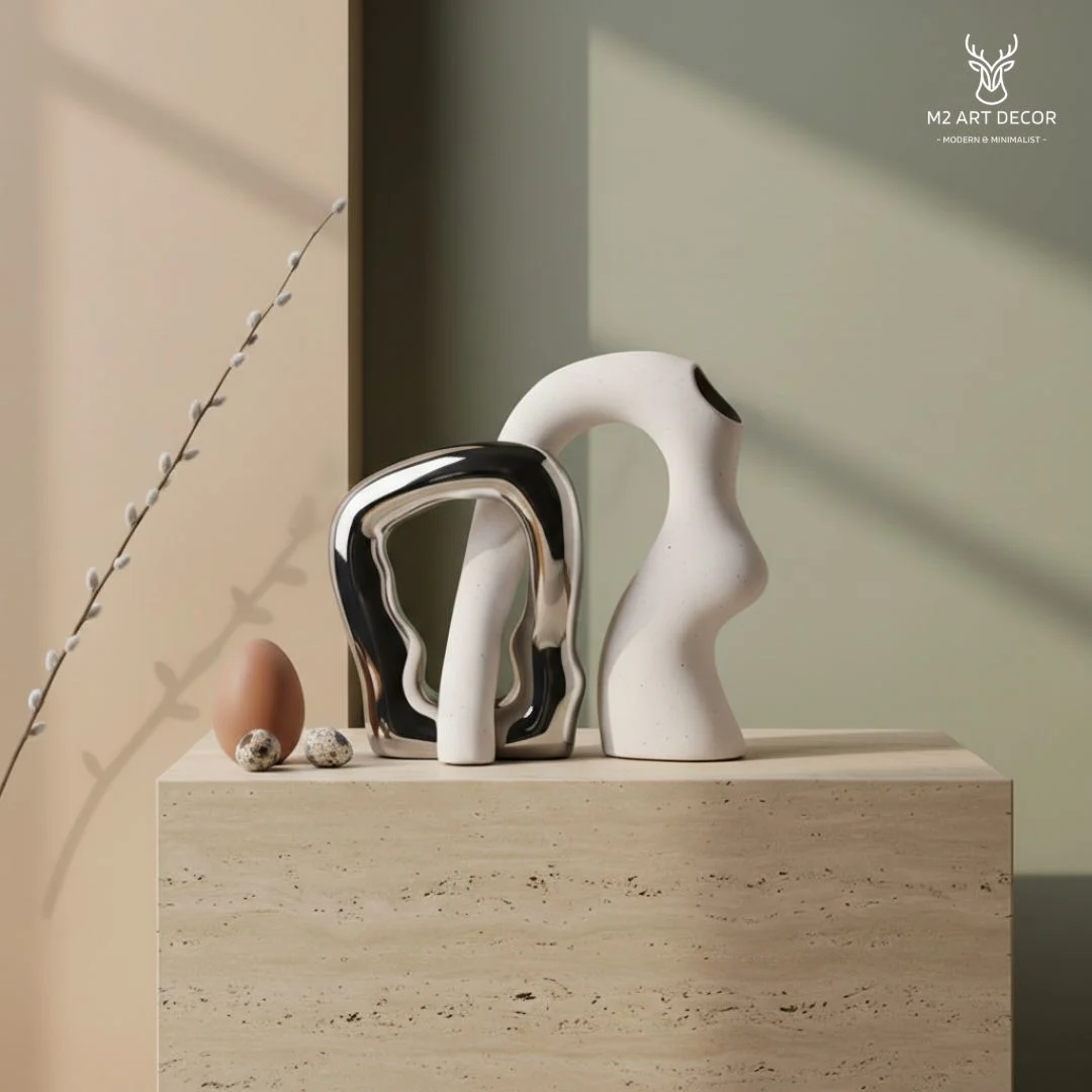 Hình ảnh chính của sản phẩm Bình cắm hoa hiện đại - M2 Art Decor