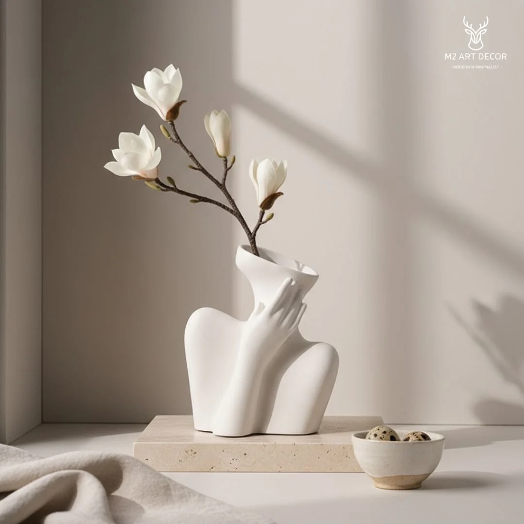 Hình ảnh chính của sản phẩm Lọ hoa trang trí nghệ thuật - M2 Art Decor