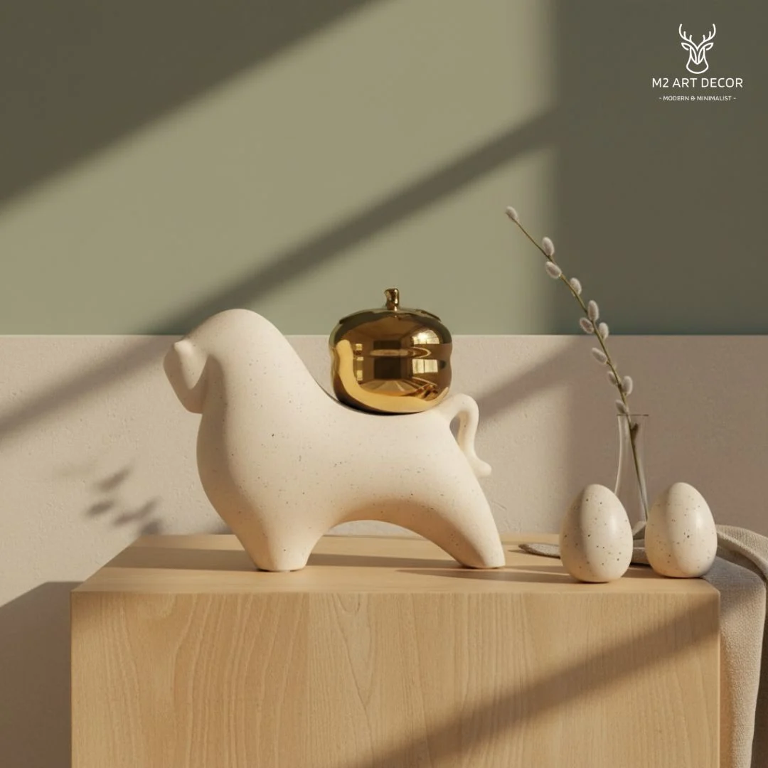 Hình ảnh phụ của sản phẩm Bộ tượng tài lộc phú quý - M2 Art Decor