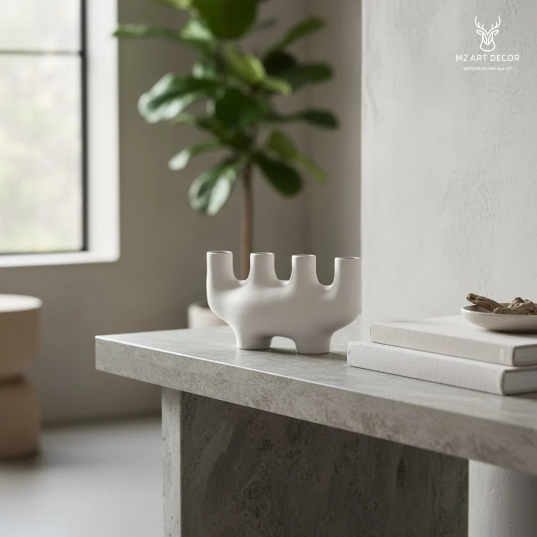 Hình ảnh phụ của sản phẩm Chân nến tứ quý - M2 Art Decor