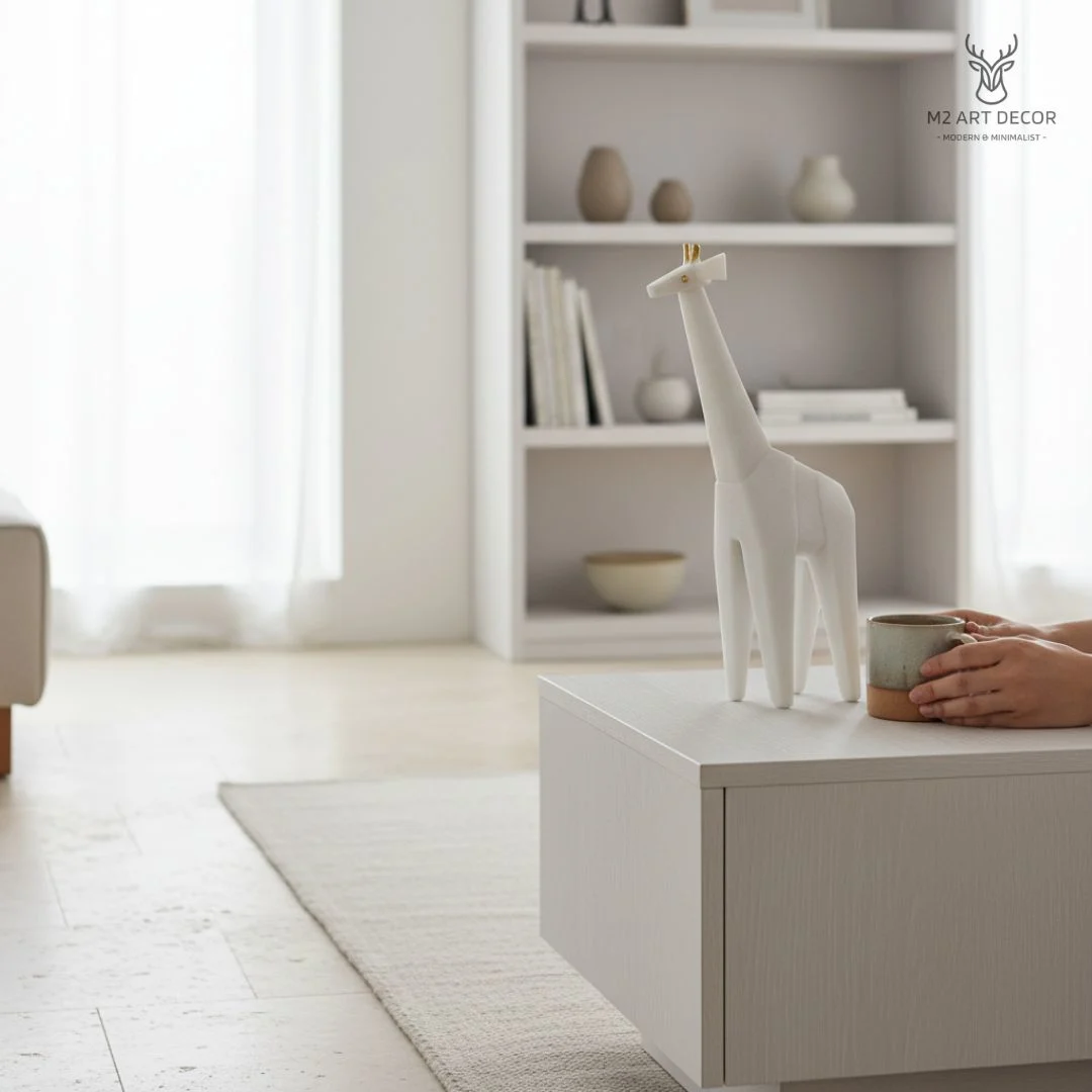 Hình ảnh phụ của sản phẩm Bộ hươu voi tê giác cao cấp - M2 Art Decor