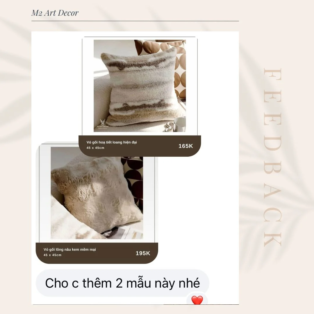 Feedback khách hàng M2 Art Decor - Ành 35