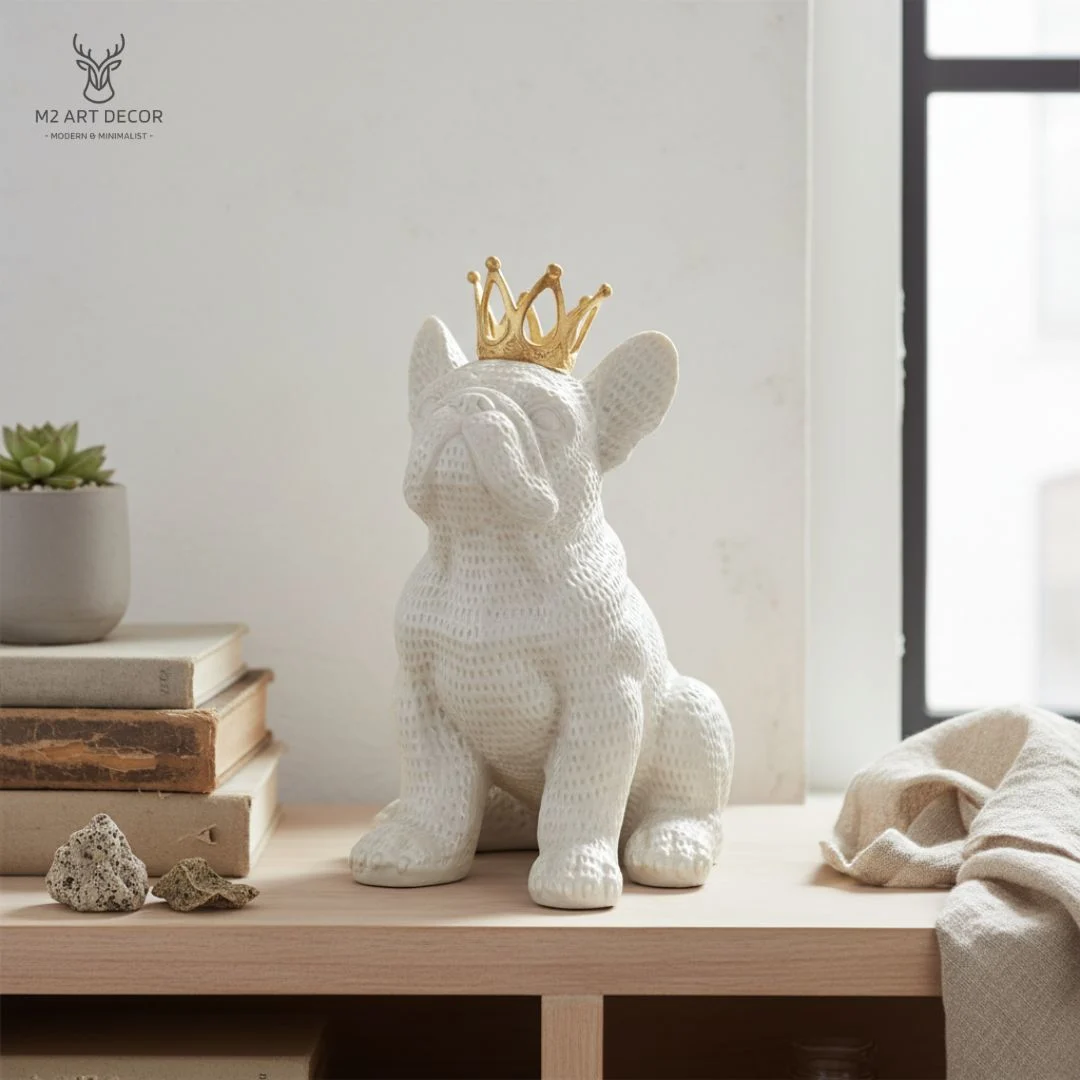 Hình ảnh phụ của sản phẩm Tượng cún decor - M2 Art Decor