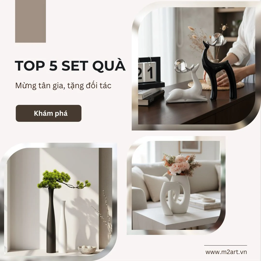 TOP 5 set quà tặng tân gia sang trọng