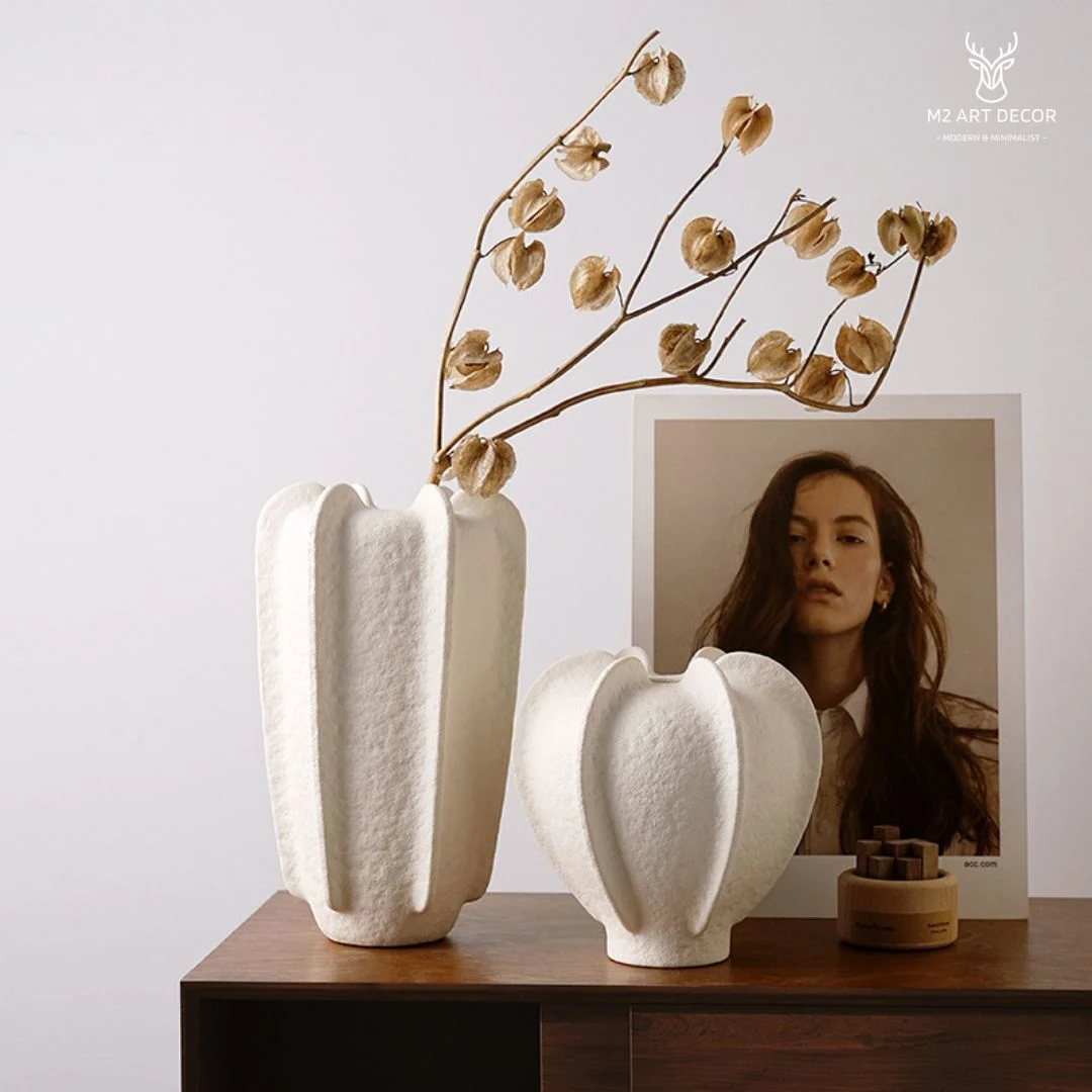 Hình ảnh chính của sản phẩm Bình hoa cánh xoè nghệ thuật - M2 Art Decor