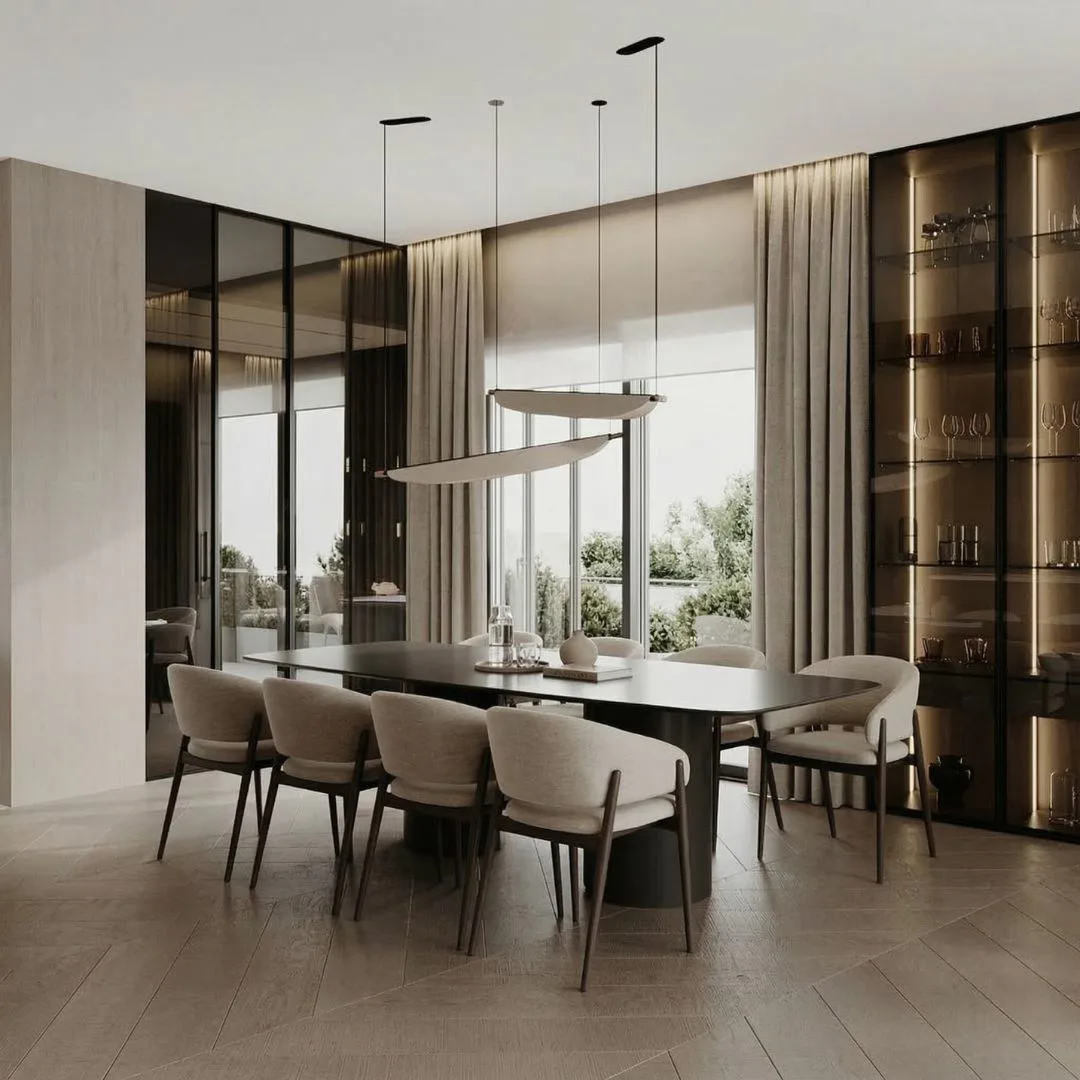 Phòng ăn phong cách Sang trọng tinh tế 1