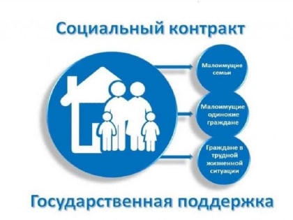 В округе реализуется социальный контракт