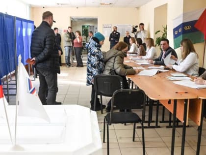 Фотогалерея: в Тюменской области завершился второй день голосования на выборах президента РФ