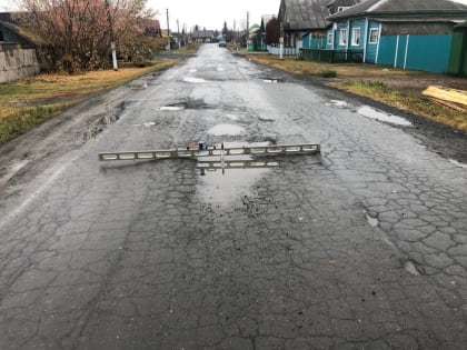 В Упорово после прокурорского вмешательства отремонтировали дорогу