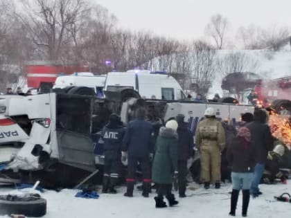 ДТП с автобусом под Читой: при падении с моста в Забайкалье чудом выжили 22 пассажира