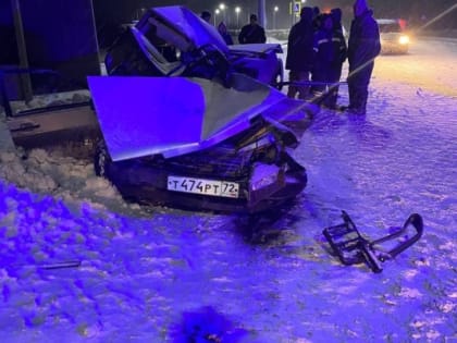 В Тобольском районе в ДТП погибли два человека