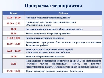 Проводим зиму весело