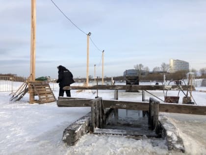 Место крещенских купаний перенесут из Заречного парка Тюмени?