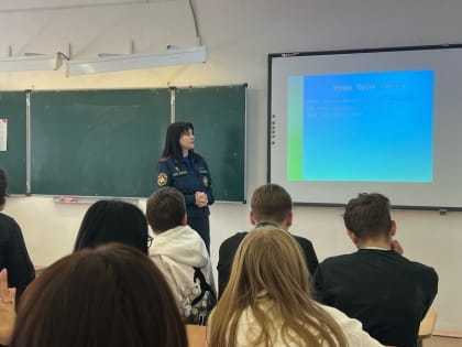 В школах Ишимского района проходят уроки пожарной безопасности