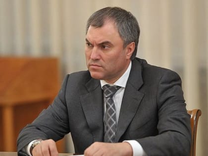 Володин назвал условие для изъятия иностранных активов в России