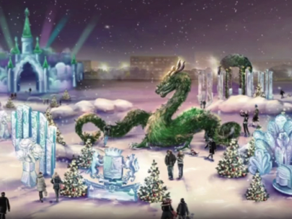 В Тюмени началось строительство главного ледового городка