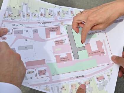 В   Сладково построят новое здание главного корпуса районной больницы