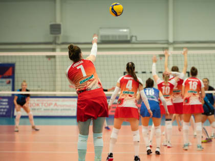 В Анапе волейболистки «Тюмени» уступили хозяйкам площадки