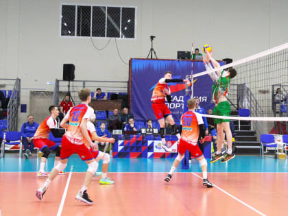 Волейболисты «Тюмени-ТюмГУ» во второй раз обыграли «Грозный-2»