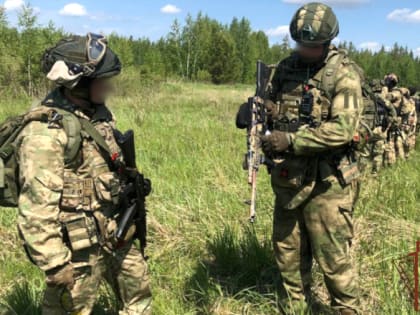 Совместная операция Росгвардии на границе с Казахстаном