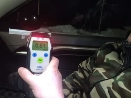 На тюменской трассе поймали "бесправника", опьяневшего от кваса