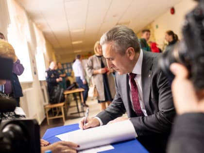 Моор лидирует на выборах губернатора Тюменской области с 78,77% голосов