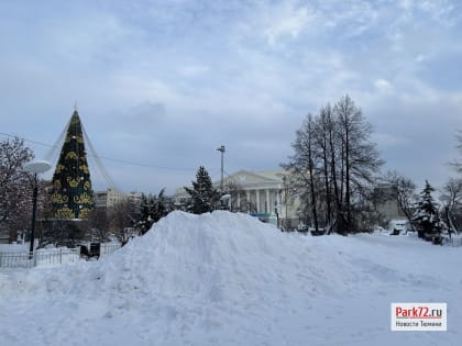 Новый год тюменцы встретили по уши в снегу на тротуарах и нечищенных дорогах