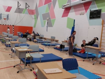 Погорельцев из Успенки размещают в поселке Молодежном