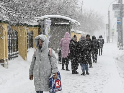 В Тюменской области прогнозируют ослабление мороза, снег и ветер