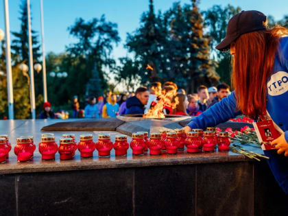 В Тюмени прошла "Свеча памяти"